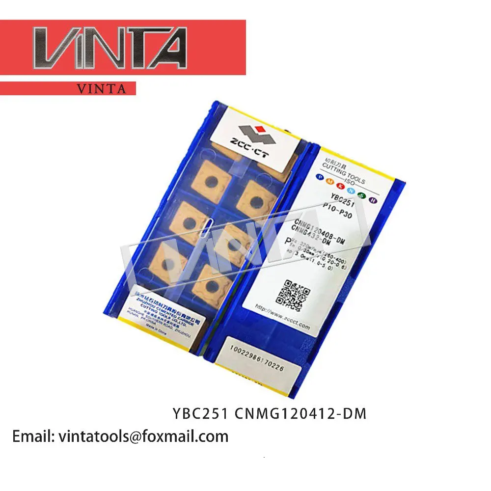 Бесплатная доставка высококачественные 10 шт./лот YBM251 YBC252 YBC152 YBC251 YBC351 CNMG120412-DM