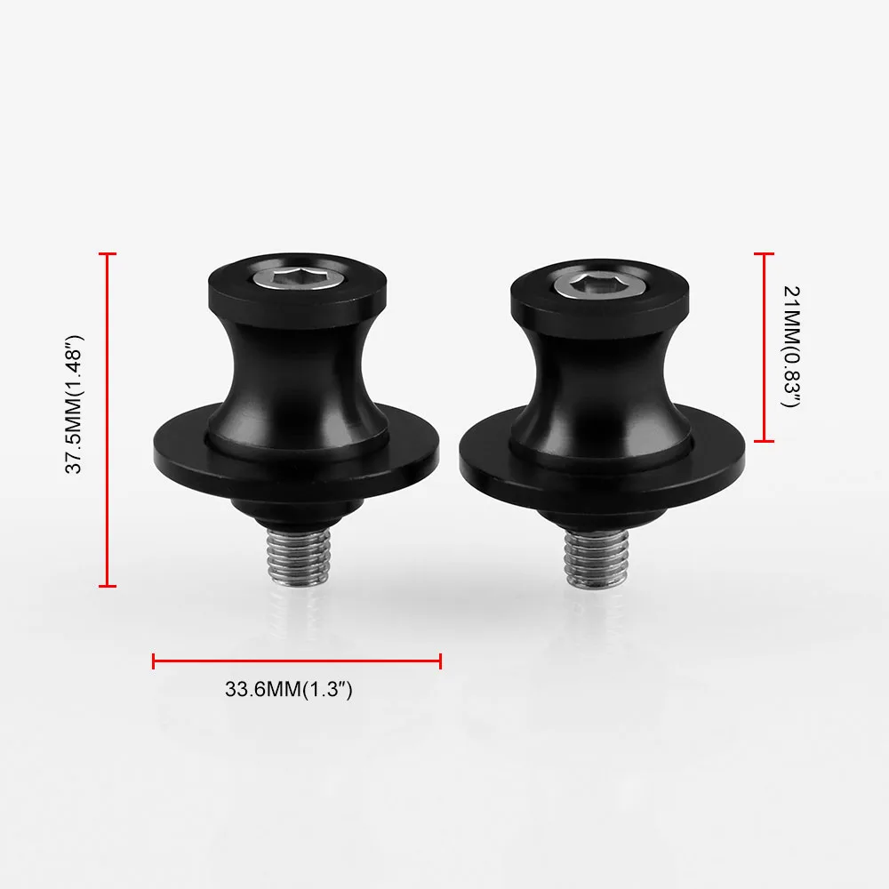 CARCHET 1 пара 8 мм 10 аксессуары для мотоциклов маятниковые катушки винты SUZUKI SV 650 sv650