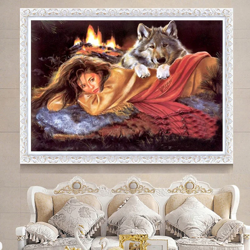 3D Алмазная живопись мультяшная серия красавица чудовище рукоделие декор для