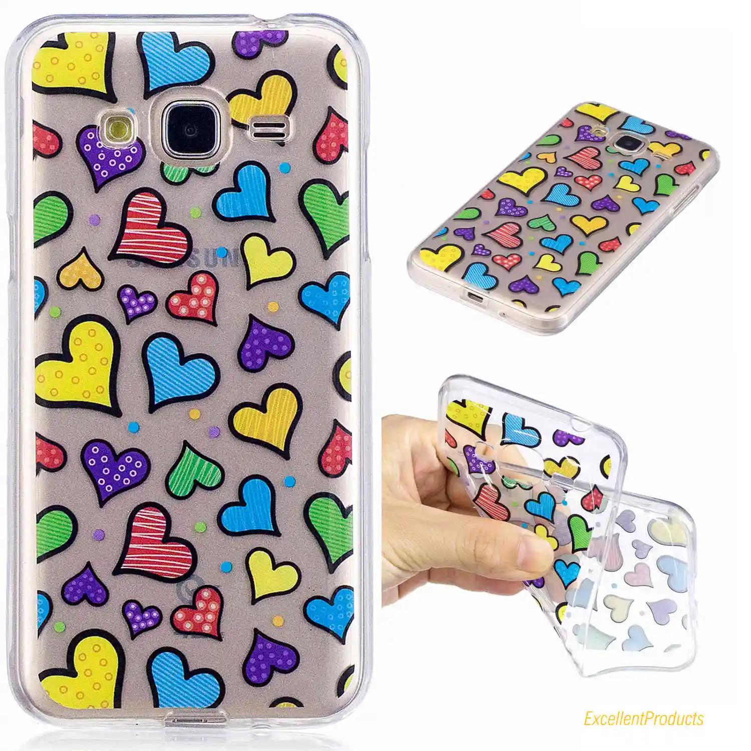 Кошка кактус лошадь панда мороженое рисунок IMD мягкая ТПУ подставка чехол для