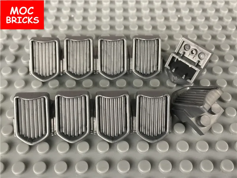 10 шт./лот MOC кирпичи автомобиль решетка радиатора 1x2x2 2/3 наклонная подгонка с 50946