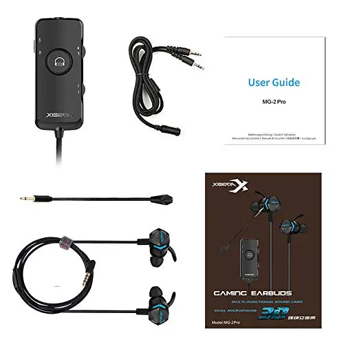 Xiberia MG 2 Pro Stereo Bass Игровые наушники со съемным шумоподавлением микрофоном 4D