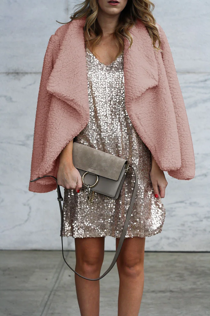 Для женщин меховая верхняя одежда искусственной овечьей шерсти более Размеры d