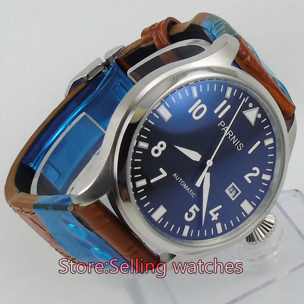 Мужские часы с большим циферблатом parnis 47 мм|watch men|watch men watchwatch watch |