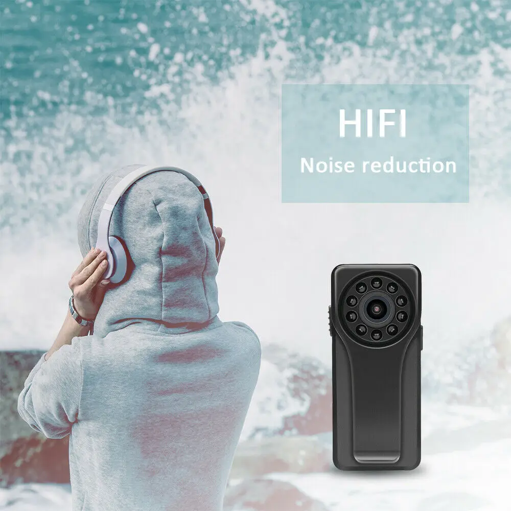 A6 17 градусов мини DV камера Full HD 1080P WiFi HiFi ночное видение запись детектора
