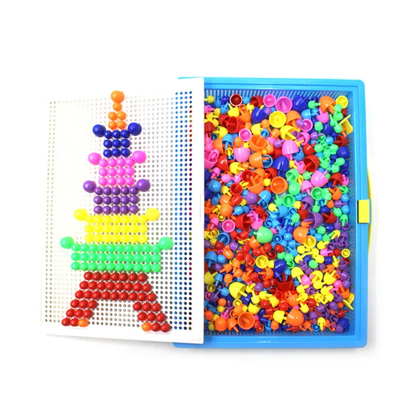 296 шт мозаика картина головоломка игрушка Дети композитный Интеллектуальный
