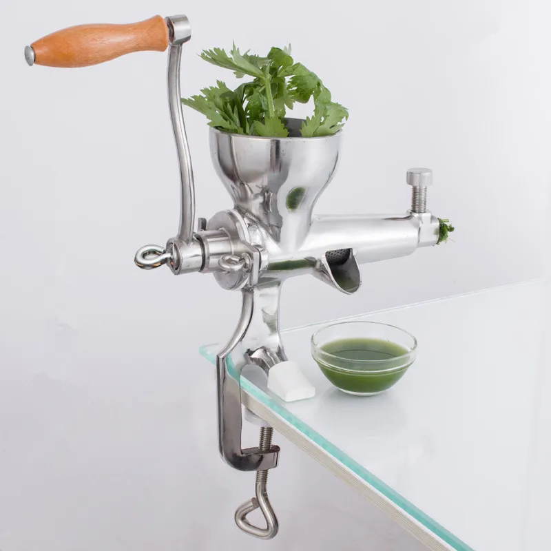 Ручная Соковыжималка для пшеницы из нержавеющей стали|juice machine|wheatgrass juicerstainless steel