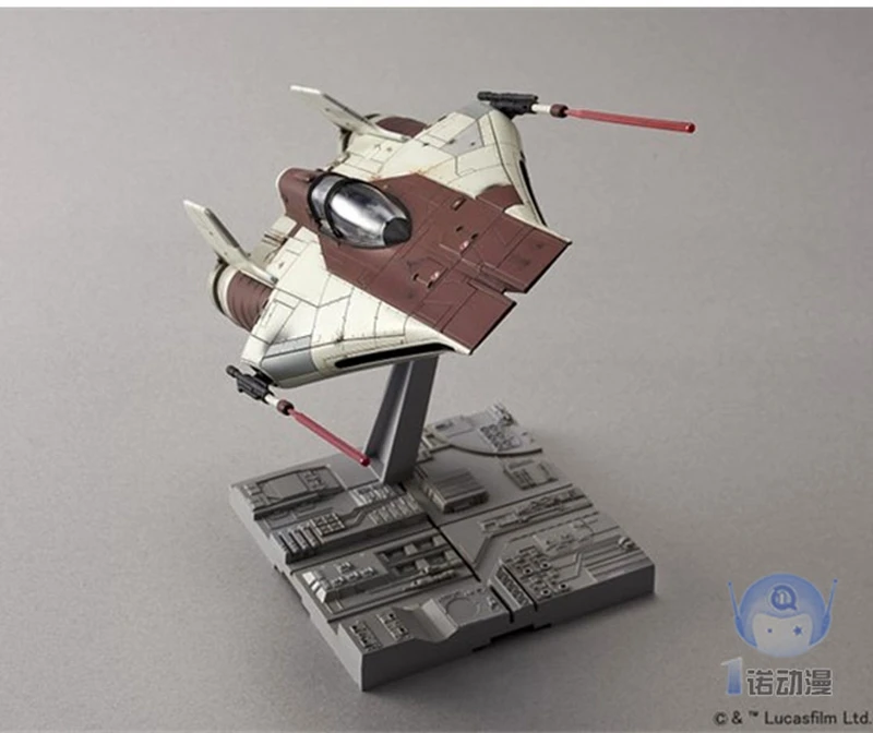 Оригинальная Bandai Сборная модель Звездные войны масштаб 1/72 A-Wing A Wing Starfighter ПВХ фигурка модель куклы игрушки Фигурки