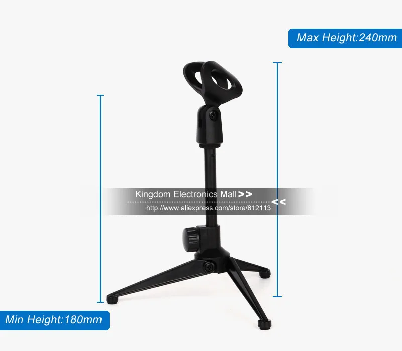 Профессиональный Металлический регулируемый складной настольный держатель для