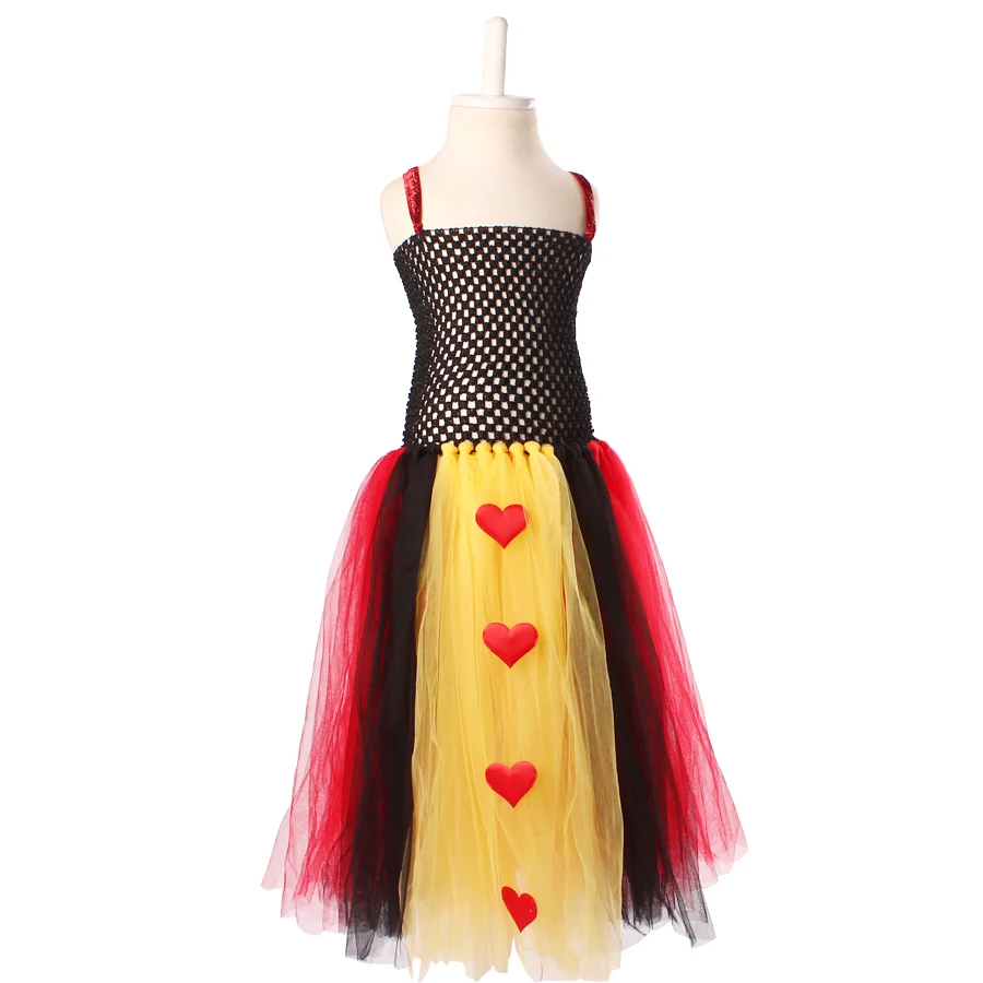 Женское платье-пачка Ksummeree платье в стиле королевы сердец костюм на Хэллоуин День