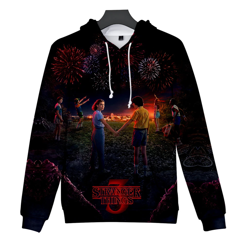 3D Stranger Thing толстовки Для мужчин/wo Для МУЖЧИН Кофты модные Повседневное пуловеры Демисезонный теплые высокое качество Для мужчин, верхняя одежда, пальто
