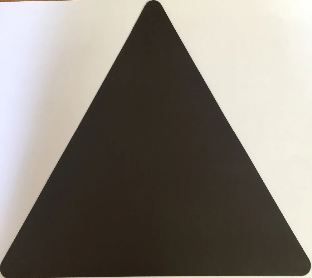 2 шт. треугольная форма гибкий магнитный лист резиновый магнит сторона 292 мм