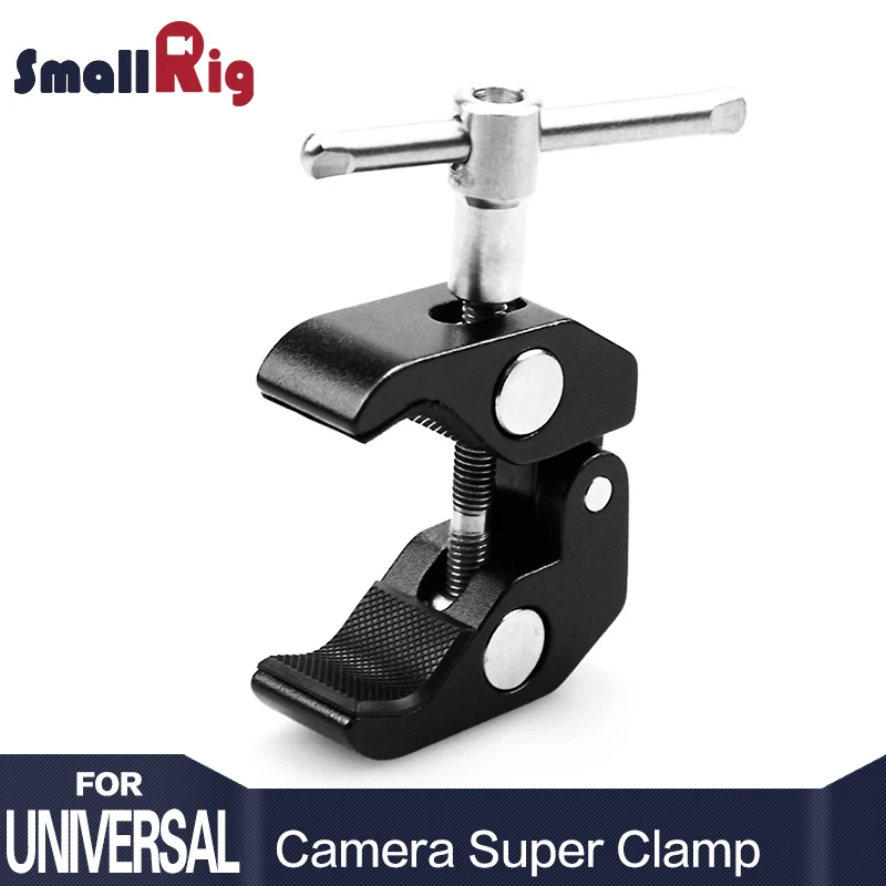 SmallRig Мультифункциональный суперзажим шаровой головкой зажим Magic Arm Супер Зажим w/1/" нить для gps телефон ЖК-дисплей/DV монитор видео светильник