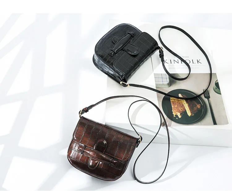 Plug защелка крокодил седло мини Crossbody сумка сумки на плечо талии грудь бум пояс Фанни пакеты для женщин женские