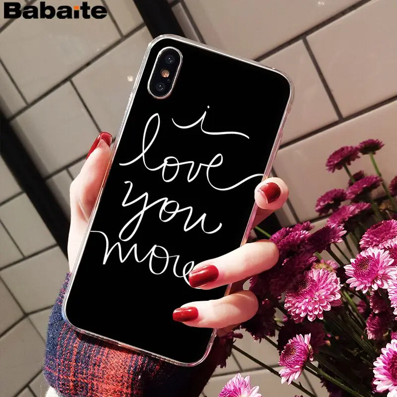 1 Babaite EXO kpop Сердце рисунок любовь на пальце силиконовый высококачественный чехол для телефона для iPhone 8 7 6 6S Plus X XS max 5 5S SE XR - Цвет: 1