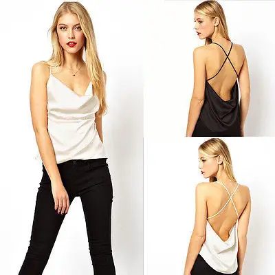 2015 Womens Ladies Summer Loose Casual Chiffon Ruffles Sleeve Vest Shirt Tops Blouse | Женская одежда