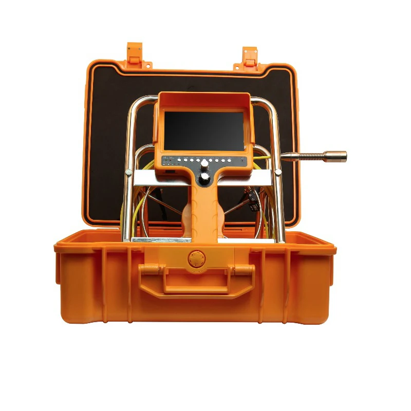 28mm Self Leveling Camera Head Pipe Drain Video Endoscope Wall Chimney Inspection DVR Borescope 30M Cable|video endoscope|camera dvrinspection camera