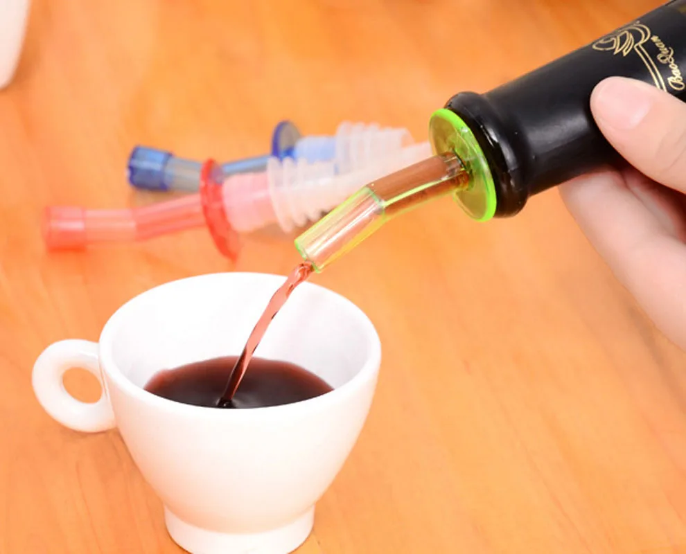 Бутылка вина Pourer масло пробка бармен вино аксессуары бар аксессуары вино Pourer кухонный инструмент