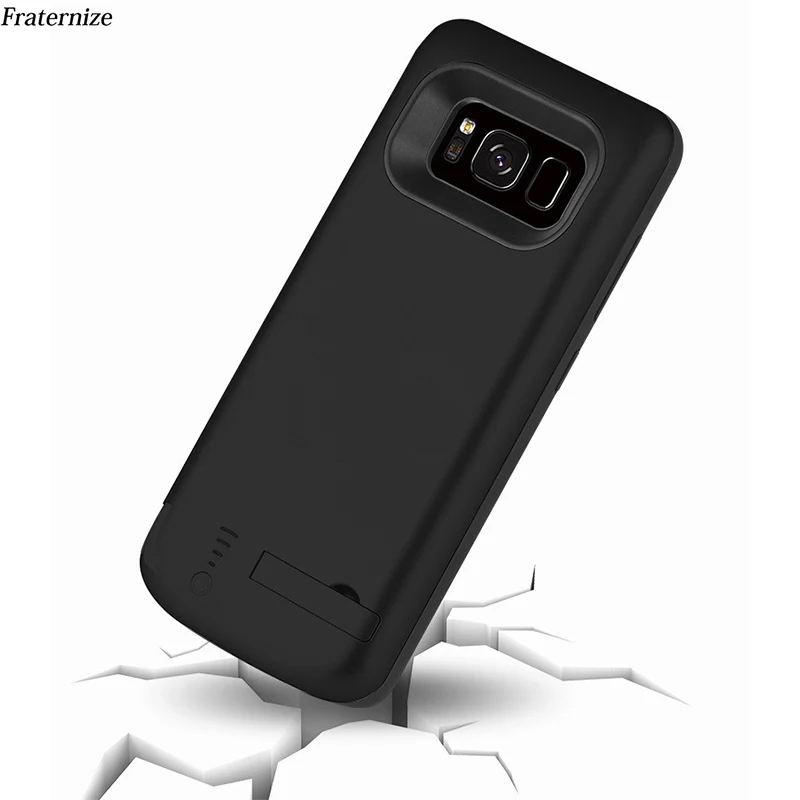 

Battery Charger Case For Samsung Galaxy Note 9 Note 8 Slim shockproof Power Bank Case For Samsung S8 Plus USB Charing Cover 6500