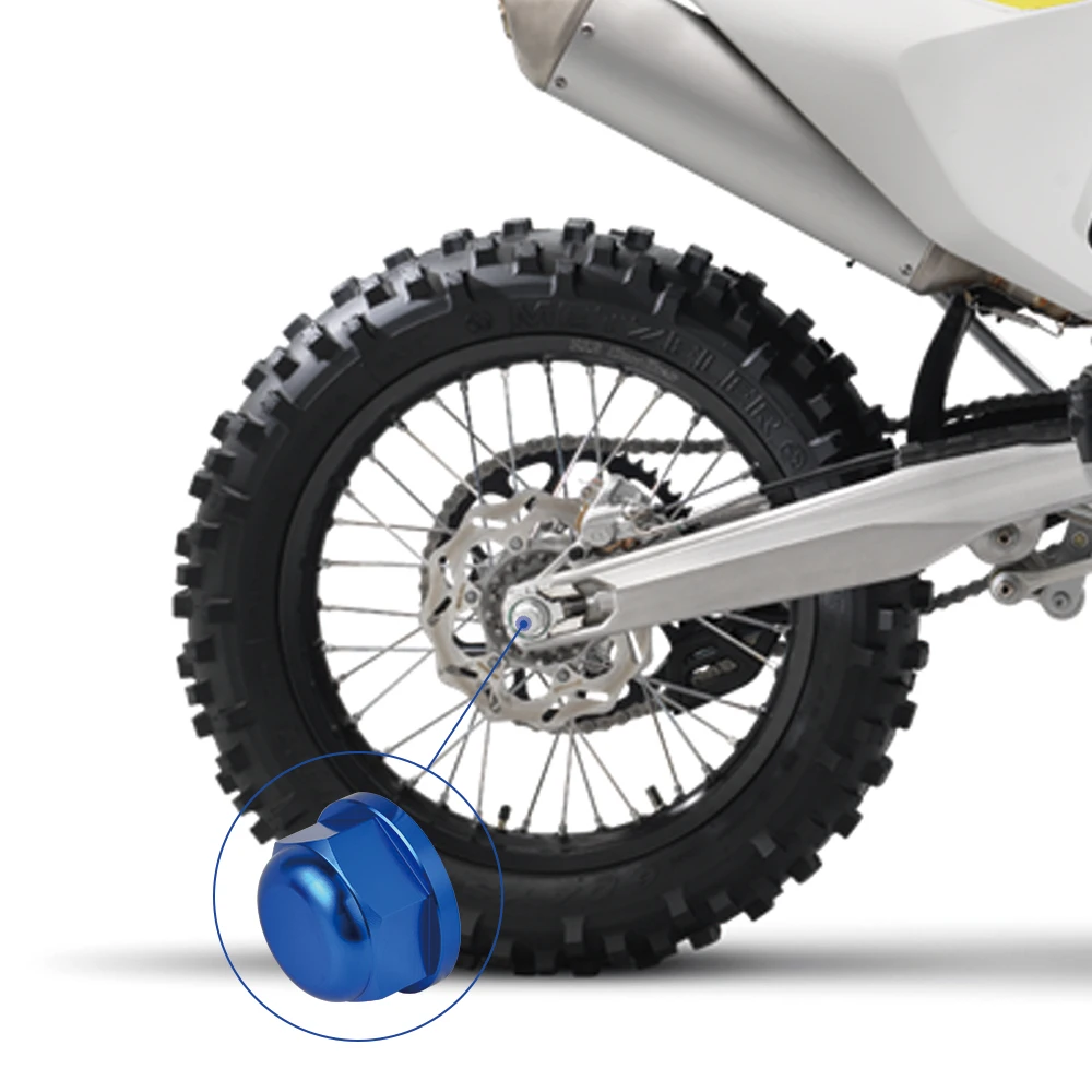NICECNC M20x1.5 гайка задней оси нарезной болт для Husqvarna 125 200 250 300 350 450 501 TE FE TC85 2014 2021 TC FC