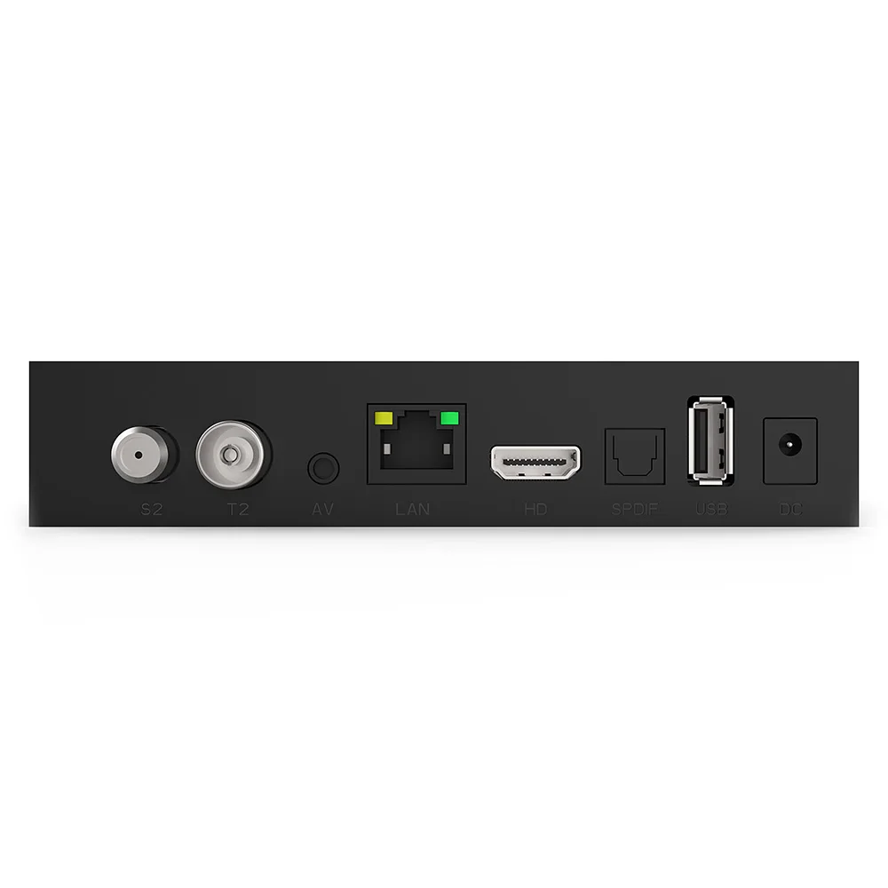 Magicsee C400 Plus DVB T2 Amlogic S912 Восьмиядерный Android Smart tv Box 4K телеприставка S2 кабель двойной