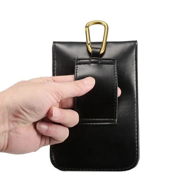 General Three Pockets Waist Case For homtom ht17 pro ht7 blackview e7 elephone s7 p9000 r9 vivo x7 6.0" Holster Bag Belt Pouch |