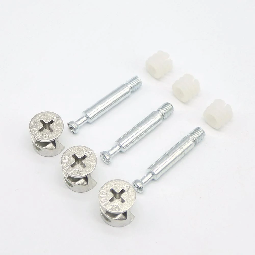 10 шт. 3 в 1 мебельная фурнитура соединитель деревообрабатывающий эксцентриковый