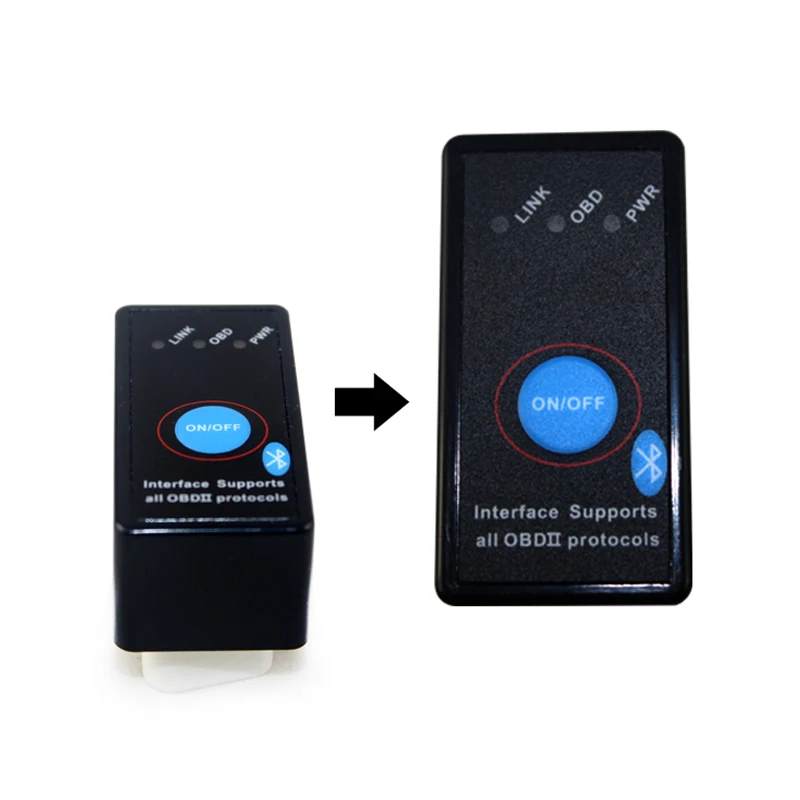 ELM327 V1.5 автомобильный диагностический сканер с чипом PIC18F25K80 Bluetooth CAN BUS OBD OBDII