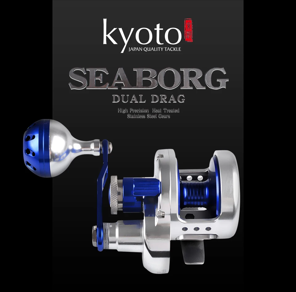Бренд Seaborg/Bay отсадка CNC металлическая отсадка катушка медленная отсадка катушка надземная Катушка лодка катушка 11BB 25Kgs Drag power