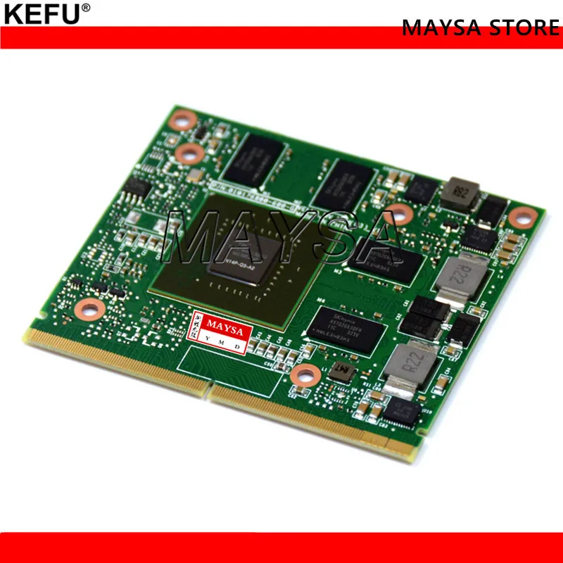 Видеокарта KEFU видеокарта для Dell Precision M4700 M4800 HP Elitebook 8560w D30WG K2000M с поддержкой