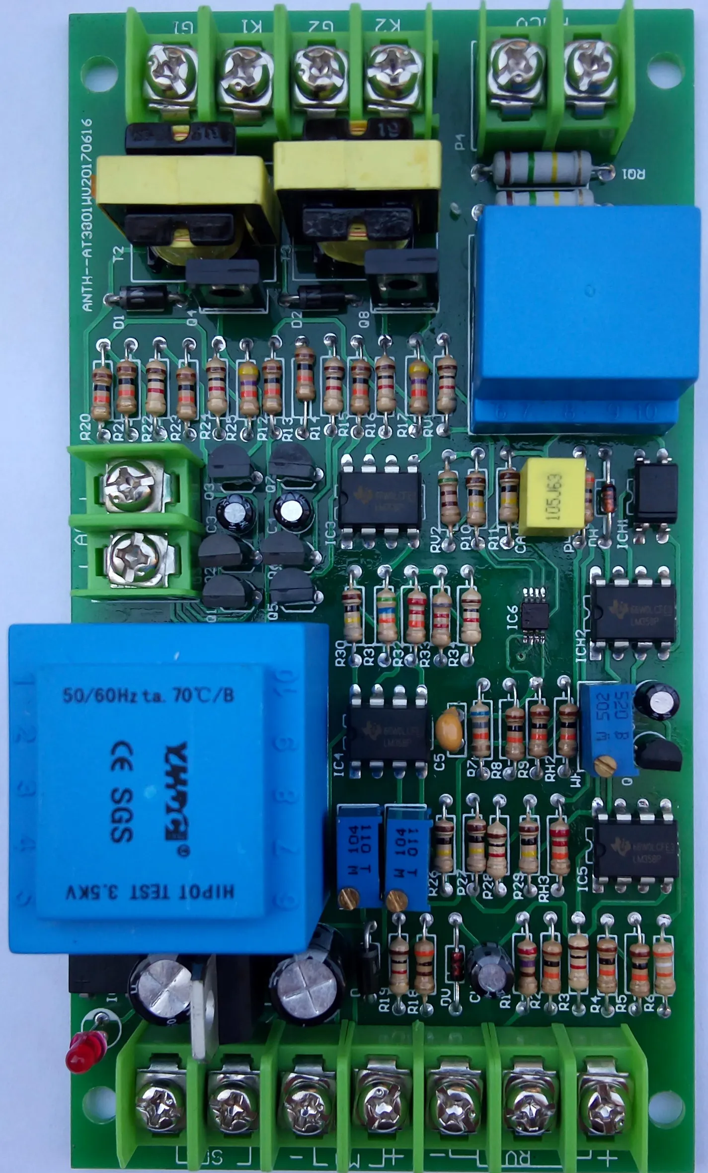 Контрольный тиристорный стабилизированный триггер плата триггера AT3801WV-1