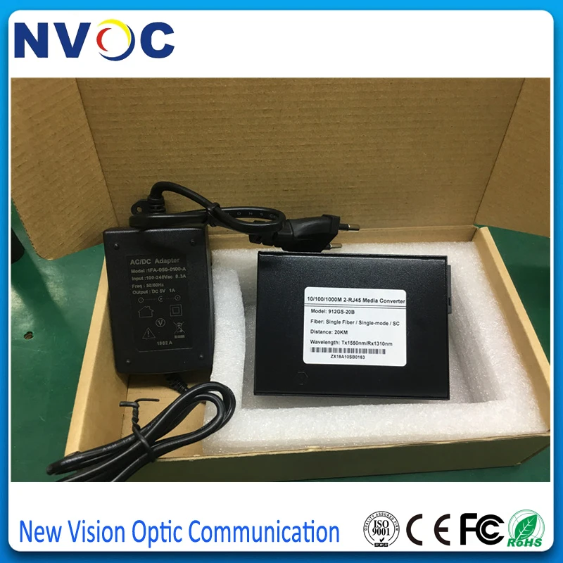 2 пара/лот Gigabit 1 Fiber + 2RJ45 10/100/1000 Ethernet волоконно оптический трансивер медиа