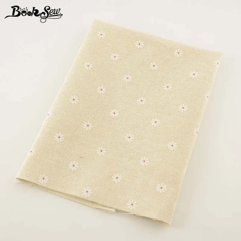 Тканевый вышитый цветок Booksew из хлопка и льна материал для шитья скатерть подушка