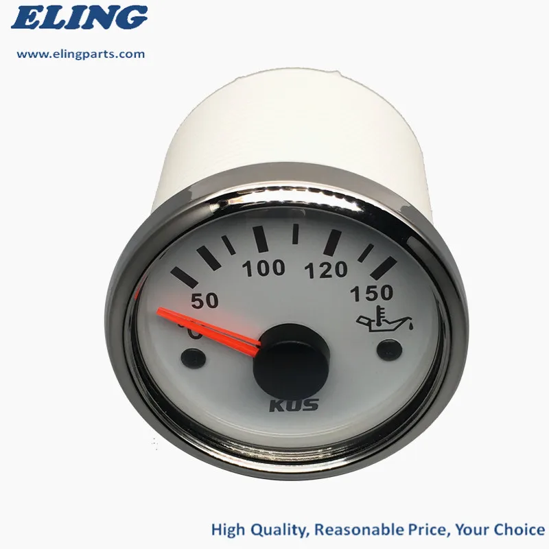 Новый 2 дюймовый измеритель температуры масла цифровой водонепроницаемый