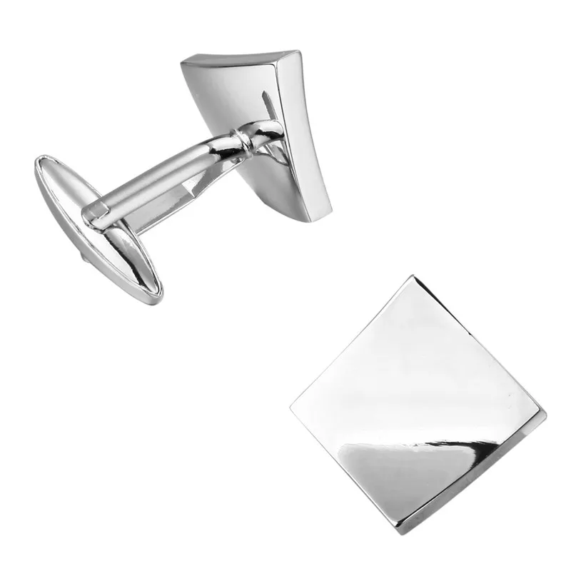 C MAN Роскошная рубашка Серебристая спиральная запонка для мужчин брендовые