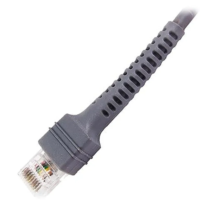 Новый LS2208 Сканер 3 м RS232 Com спиральный кабель для Motorola Symbol LS4208 DS6708 Li2208 считыватель