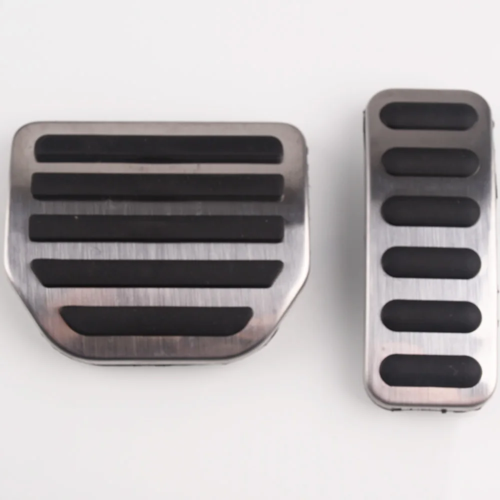 

AT Brake Fuel Gas Accelerator Foot Pedal Cover For Land Rover Discovery 3 4 Range Rover Sport 2012 2013