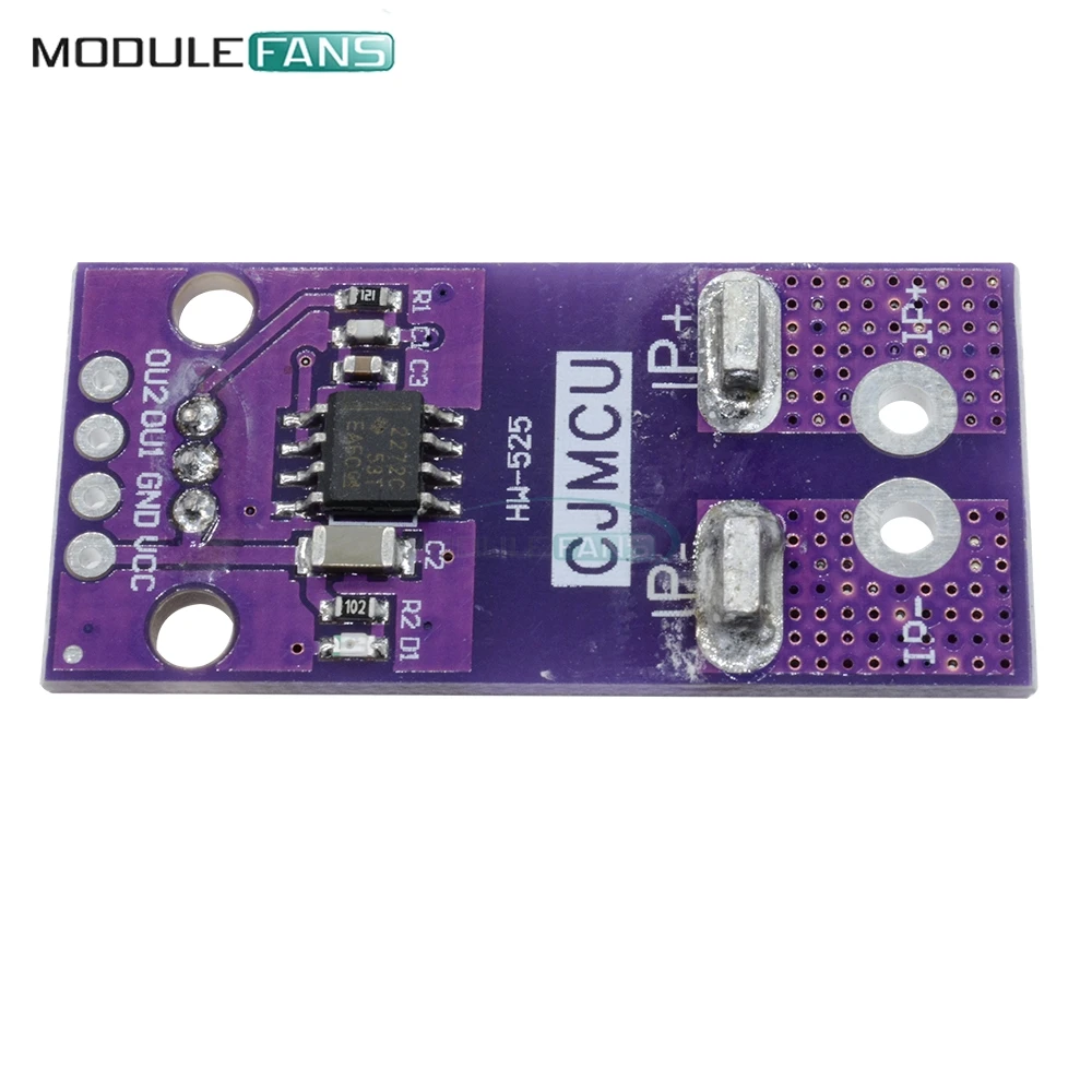 ACS758LCB ACS758LCB-050B-PFF-T датчика тока Холла модуль тока Diy Kit электронный модуль платы блока программного управления