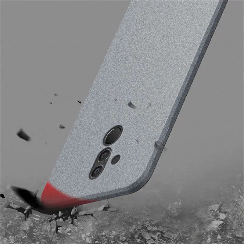 Luxury Ultra Slim Matte Scrub Phone Case For Huawei Mate 20 Lite P20 Pro Sandstone Pattern Soft Cover 10 |