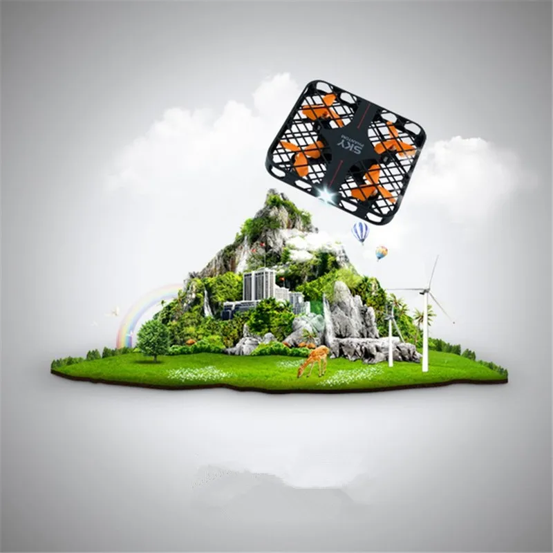 Детский Карманный мини Квадрокоптер на радиоуправлении 2 4 ГГц канала 6 осей|pocket