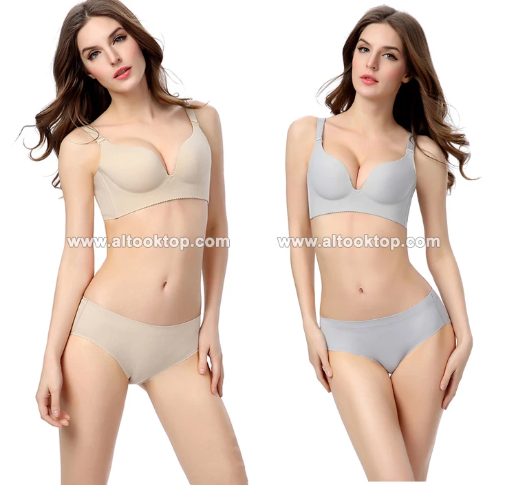 Беспроводной Pushup Bralette белье супер бюстгальтер с эффектом пуш ап Sheer Traceless