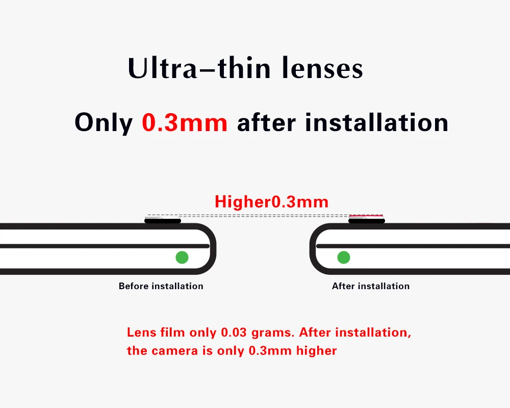 Back Camera Lens Tempered Glass Film For Asus Zenfone 3 Deluxe film for ZS550KL ZS570KL Protector |