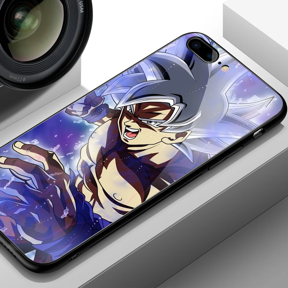 Чехол Finder для iphone XS чехол Dragon Ball Супер Saiyan чехол из закаленного стекла для iphone 6 6S 7 8 plus X XR XS MAX 11 pro max