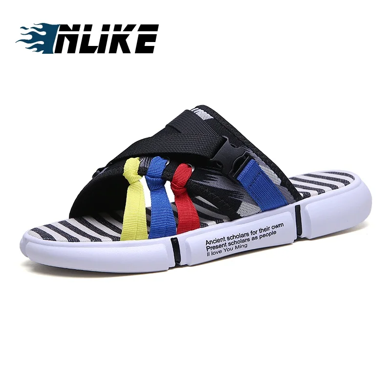 

Men Rome Luxury Trainers Men Platform Casual Shoes Slippers Slides