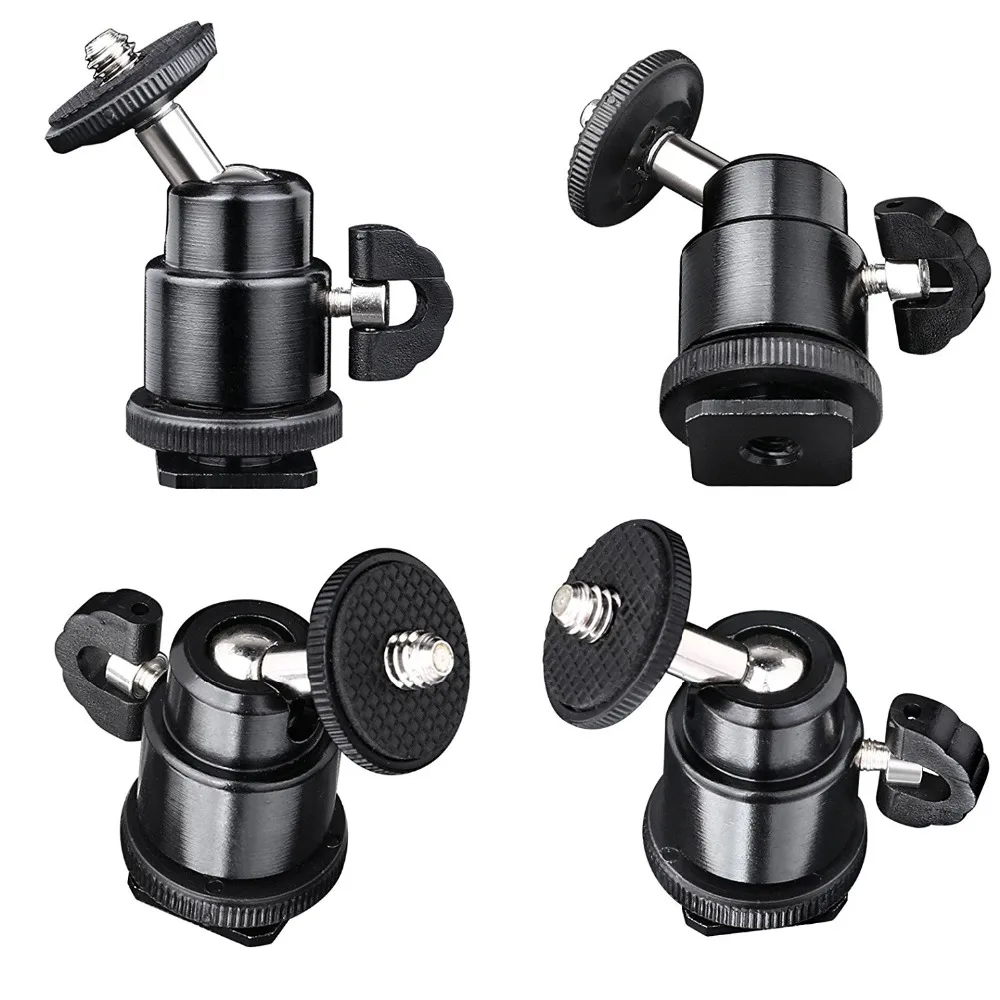 Стандартный мини штатив с шаровой головкой и регулируемым поворотным углом 1/4