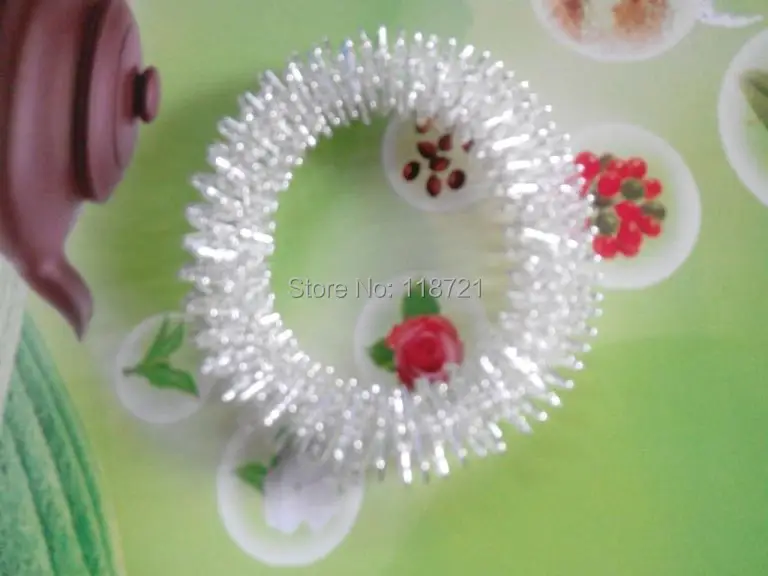 Супер распродажа 10 шт./лот массажер запястье Кольцо Иглоукалывание кольцо массаж руки Relax|acupuncture ring|massage