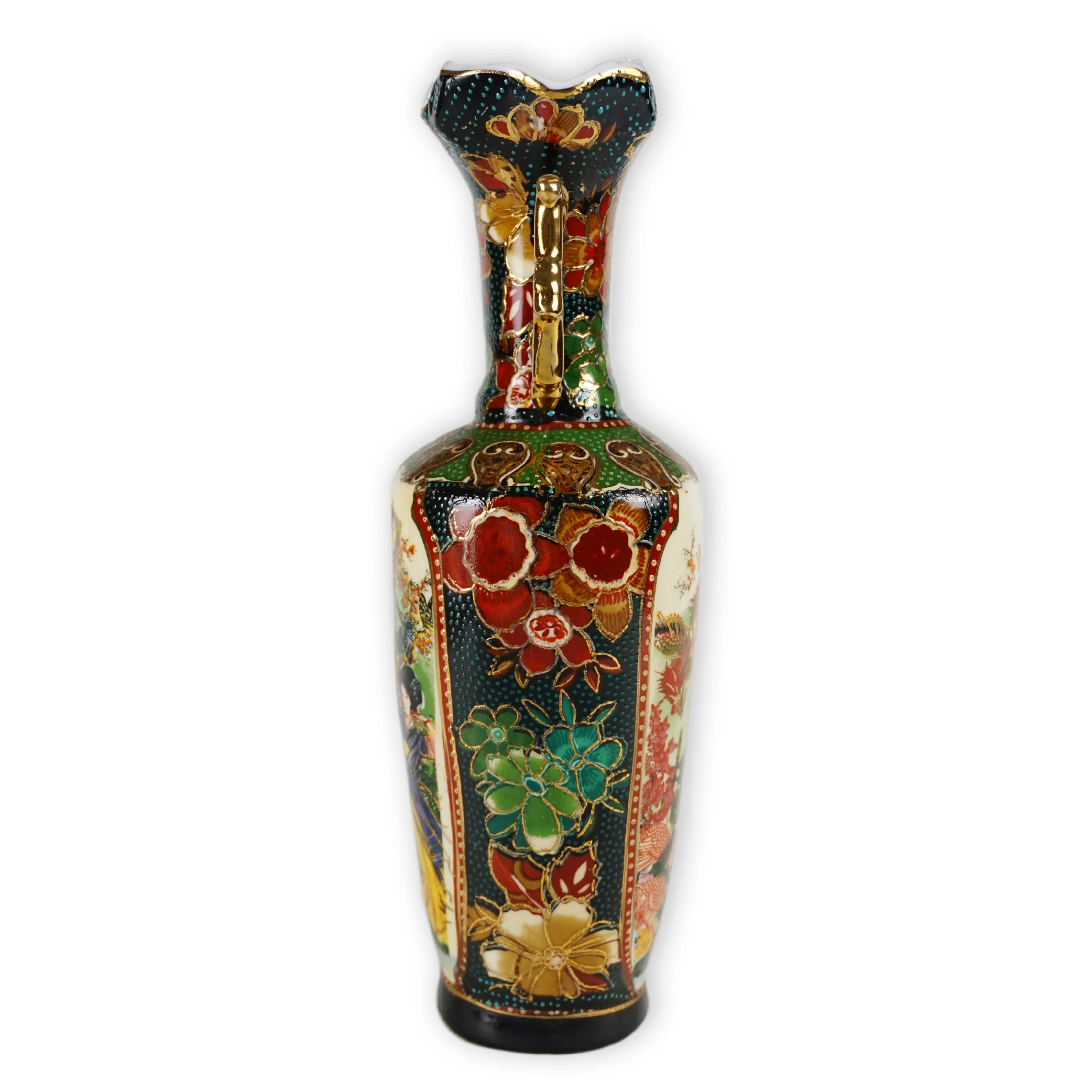KING DOES Porcelain Vase Ceramic White Antiques Vases Gold Flower Classic Decorative Glass Table Arrangement Vintage | Дом и сад