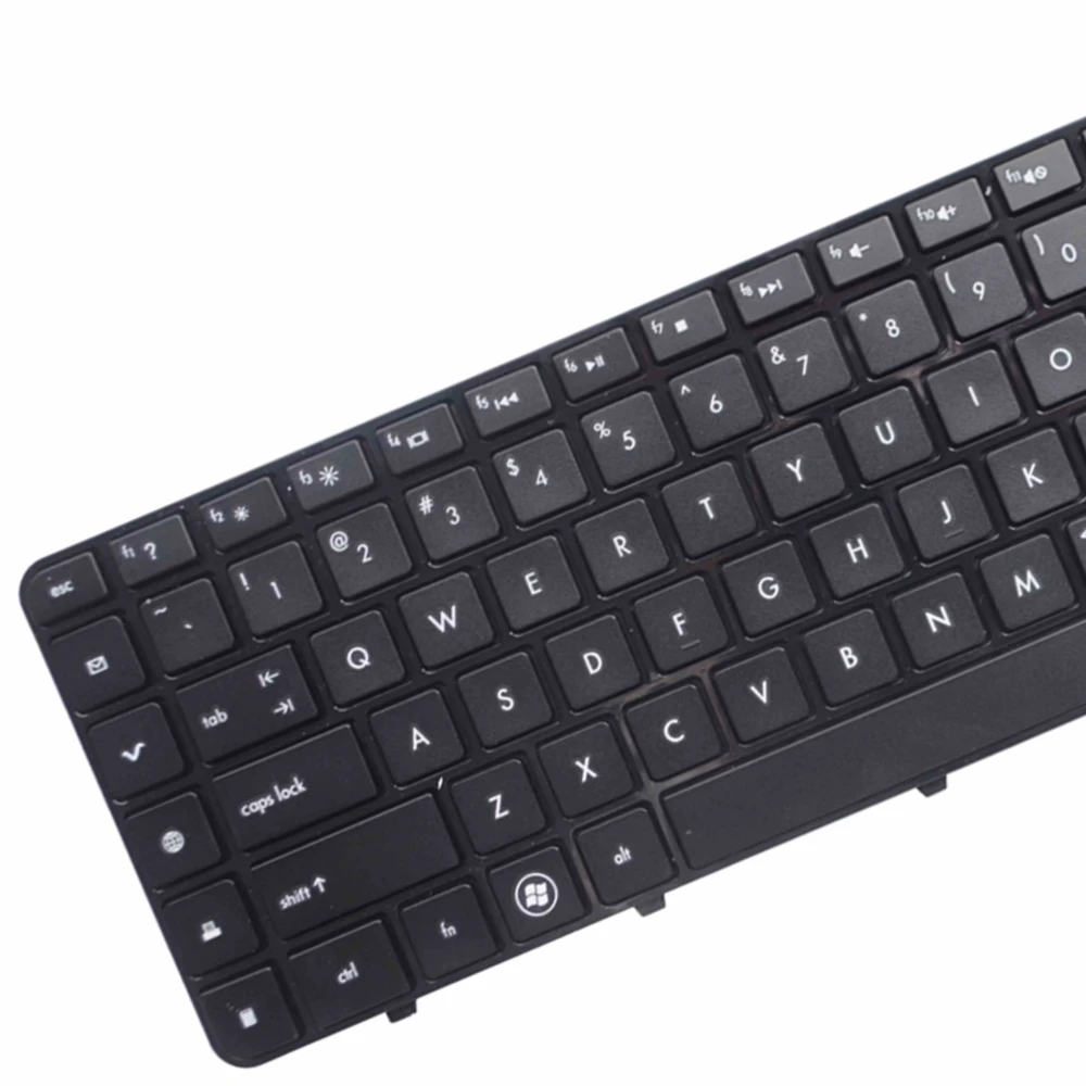 GZEELE для hp для Pavilion DV6-3000 3029TX 3028TX 3049TX 3013 DV6-3110er Lx6 Английский ноутбук клавиатура с каркасом для ноутбука черный