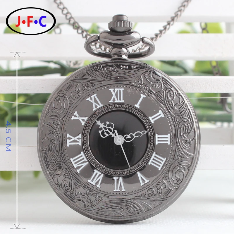 Тенденция полые двойной дисплей кварцевые карманные часы флип Рим студентов