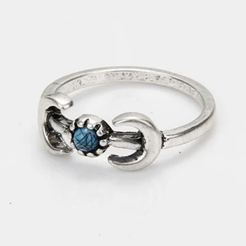 Hot 6Pcs Arrow Moon Triangle Above Knuckle Ring Mid Finger Tip Stack Rings 6Y1T 7FO3 BCTR | Украшения и аксессуары